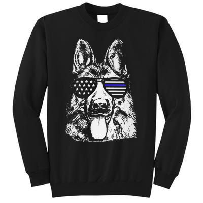 K9 Police Officer Police Dog Thin Blue Line Gift Sweatshirt