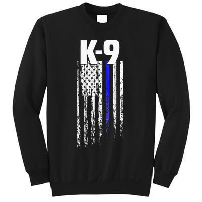 K9 Police Officer USA Flag LEO Cops Law Enforcement Sweatshirt