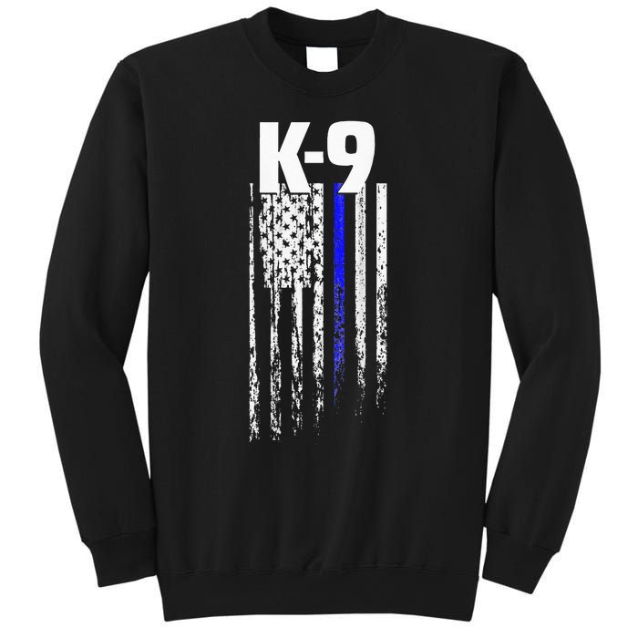 K9 Police Officer USA Flag LEO Cops Law Enforcement Sweatshirt