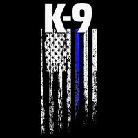 K9 Police Officer USA Flag LEO Cops Law Enforcement T-Shirt