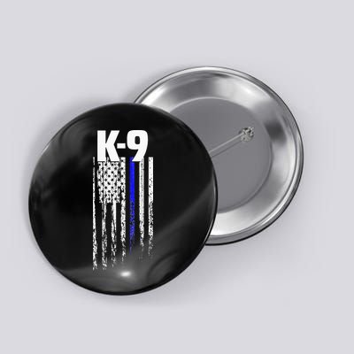 K9 Police Officer USA Flag LEO Cops Law Enforcement Button