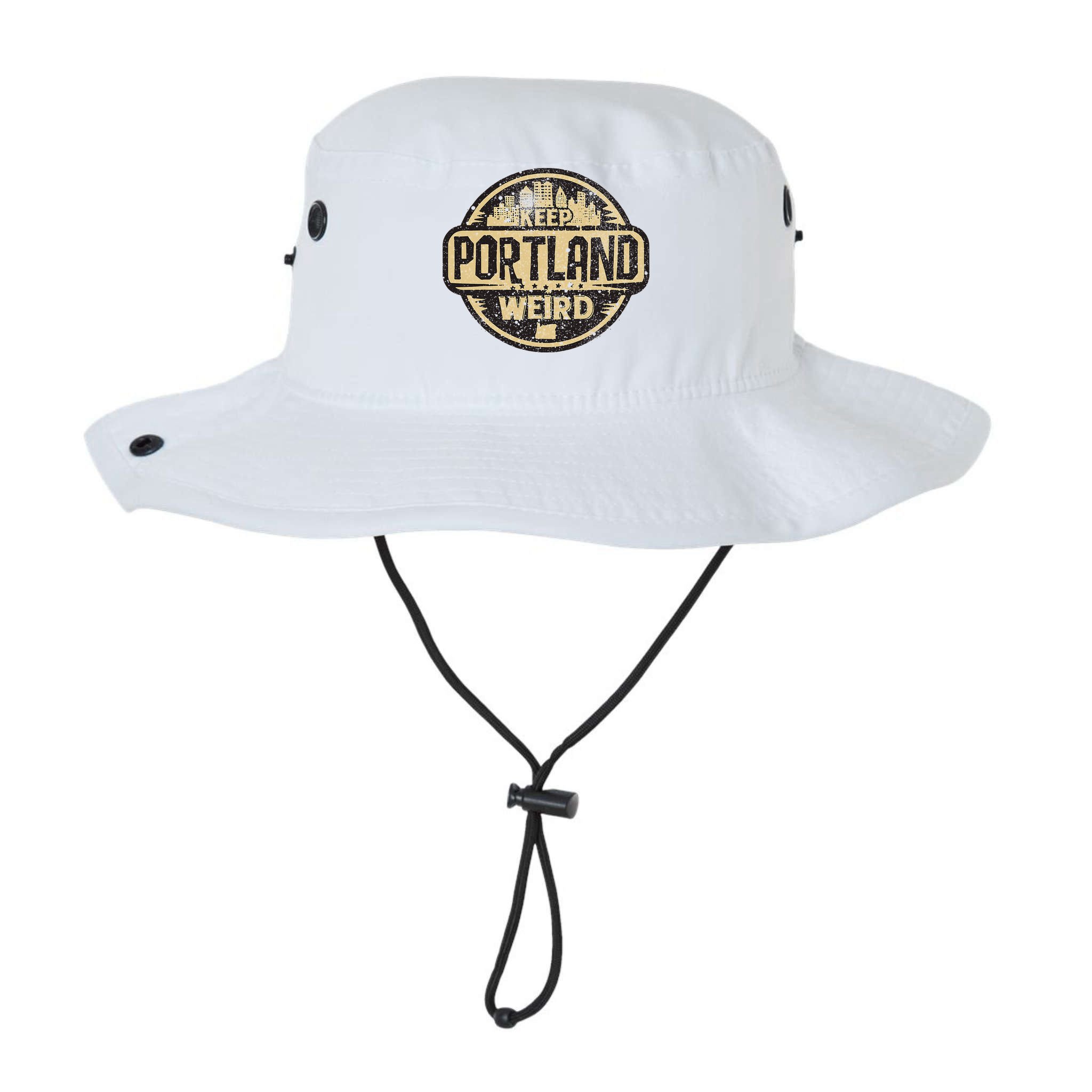 Keep Portland Oregon Weird Funny Bucket Hat