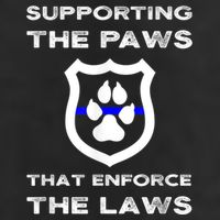 K9 Police Officer Support Supporting Paws That Enforce Laws Hat