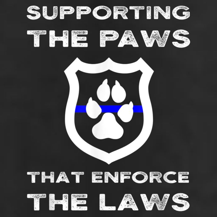 K9 Police Officer Support Supporting Paws That Enforce Laws Hat