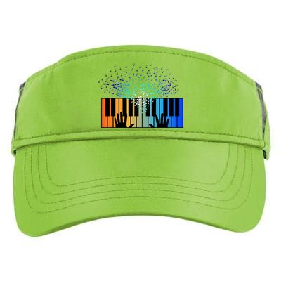 Keyboard Piano Player Funny Musician Keyboardist Gag Adult Drive Performance Visor