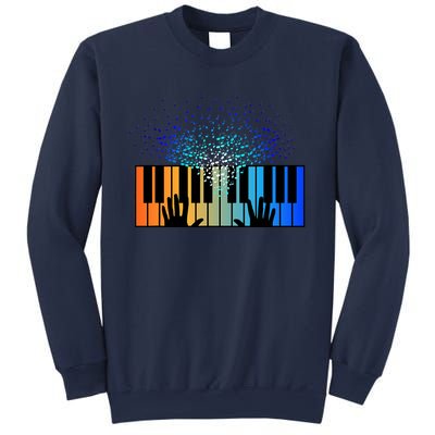 Keyboard Piano Player Funny Musician Keyboardist Gag Sweatshirt