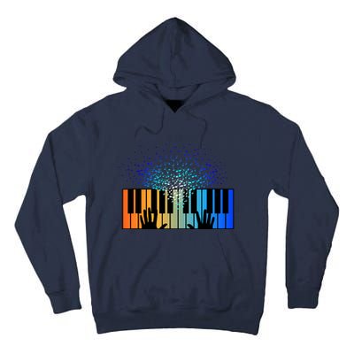 Keyboard Piano Player Funny Musician Keyboardist Gag Tall Hoodie