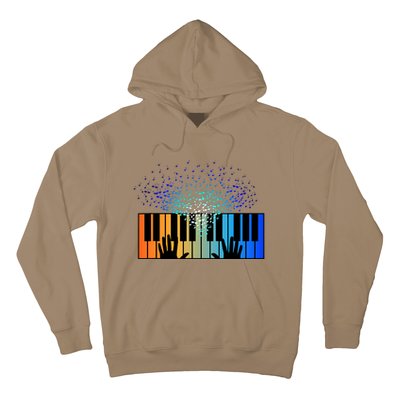 Keyboard Piano Player Funny Musician Keyboardist Gag Hoodie