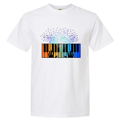 Keyboard Piano Player Funny Musician Keyboardist Gag Garment-Dyed Heavyweight T-Shirt