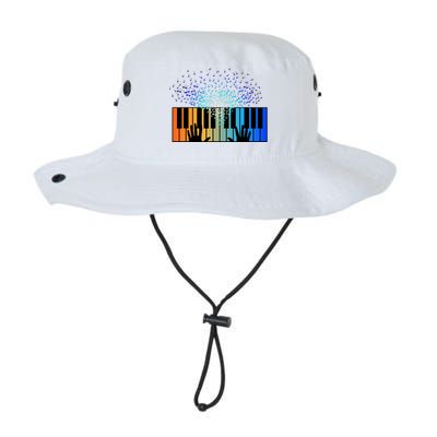 Keyboard Piano Player Funny Musician Keyboardist Gag Legacy Cool Fit Booney Bucket Hat