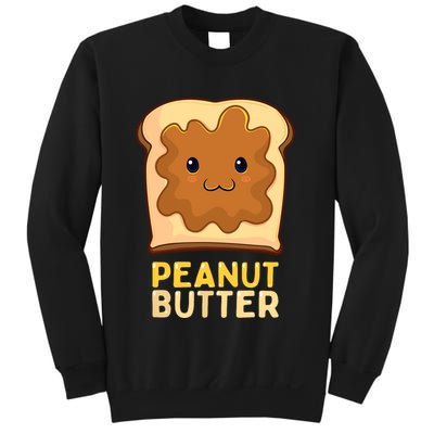 Kawaii Pb&J Peanut Butter & Jelly Matching Halloween Costume Sweatshirt