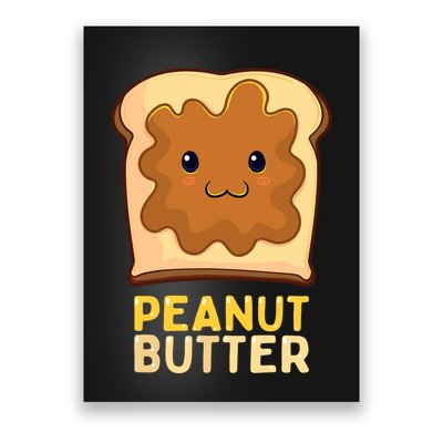 Kawaii Pb&J Peanut Butter & Jelly Matching Halloween Costume Poster