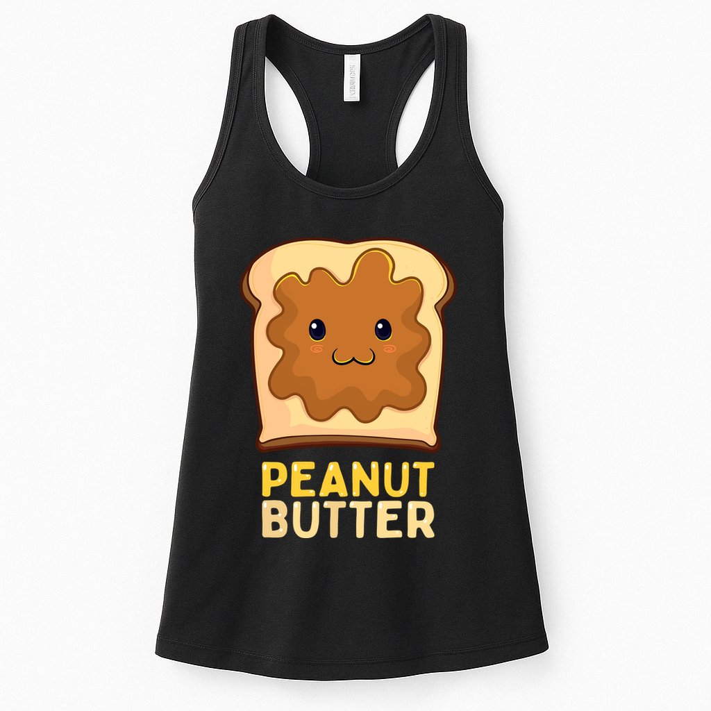 Kawaii Pb&J Peanut Butter & Jelly Matching Halloween Costume Womens Tank Top