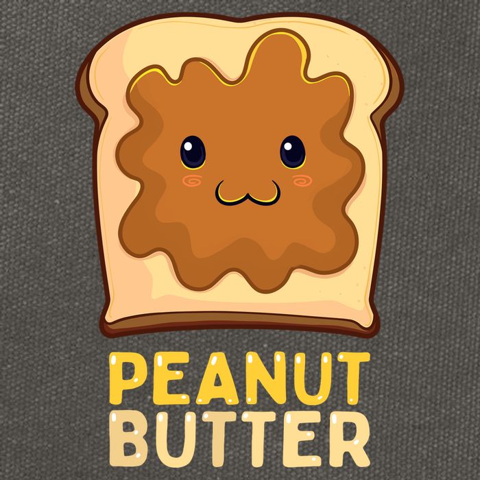Kawaii Pb&J Peanut Butter & Jelly Matching Halloween Costume Cotton Canvas Backpack