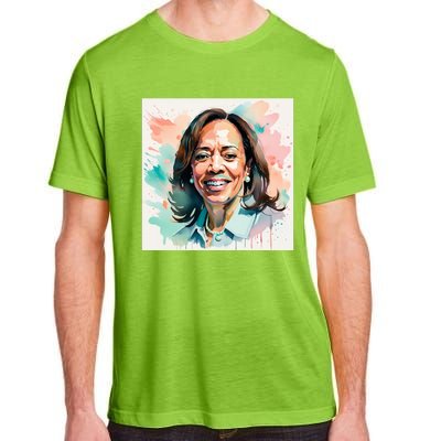 Kamala Pastel Portrait Kamala Harrits Art Kamala Harris Adult ChromaSoft Performance T-Shirt