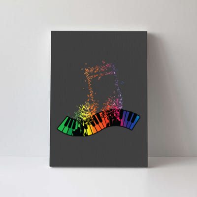 Keyboard Piano Player Funny Musician Keyboardist Gag Outfit Canvas