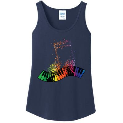 Keyboard Piano Player Funny Musician Keyboardist Gag Outfit Ladies Essential Tank