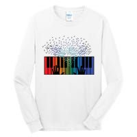 Keyboard Piano Player Funny Musician Keyboardist Gag Outfit Tall Long Sleeve T-Shirt