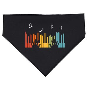 Keyboard Piano Player Gift Piano USA-Made Doggie Bandana