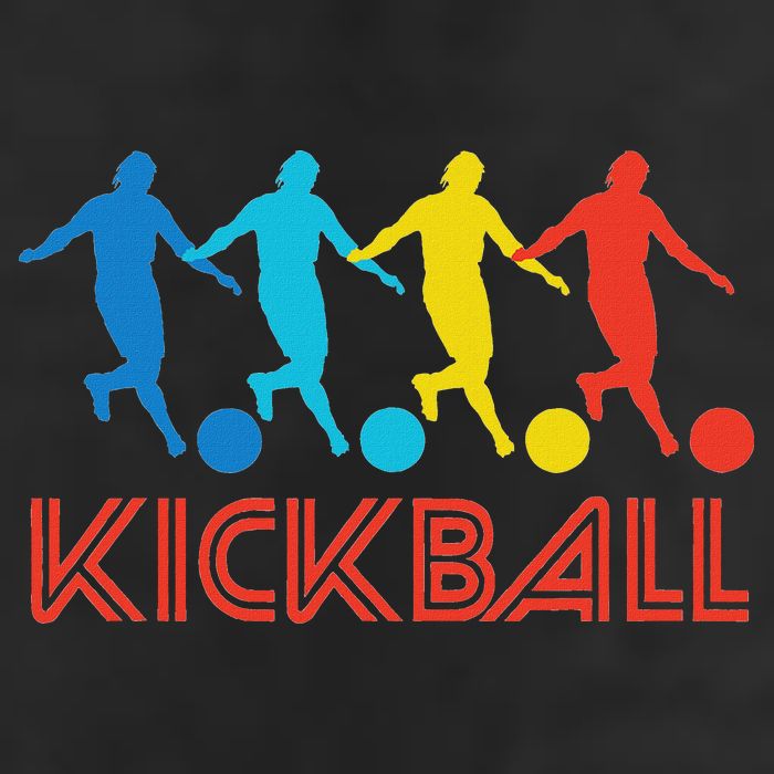 Kickball Player Retro Pop Art Kickball Graphic Cool Comfort Performance Bucket Hat