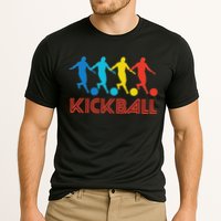 Kickball Player Retro Pop Art Kickball Graphic Performance Shirt