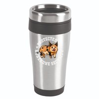 Kunekune Pig Security  16oz Travel Tumbler