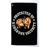 Kunekune Pig Security  Golf Towel