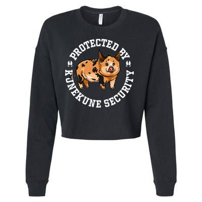 Kunekune Pig Security  Cropped Pullover Crew