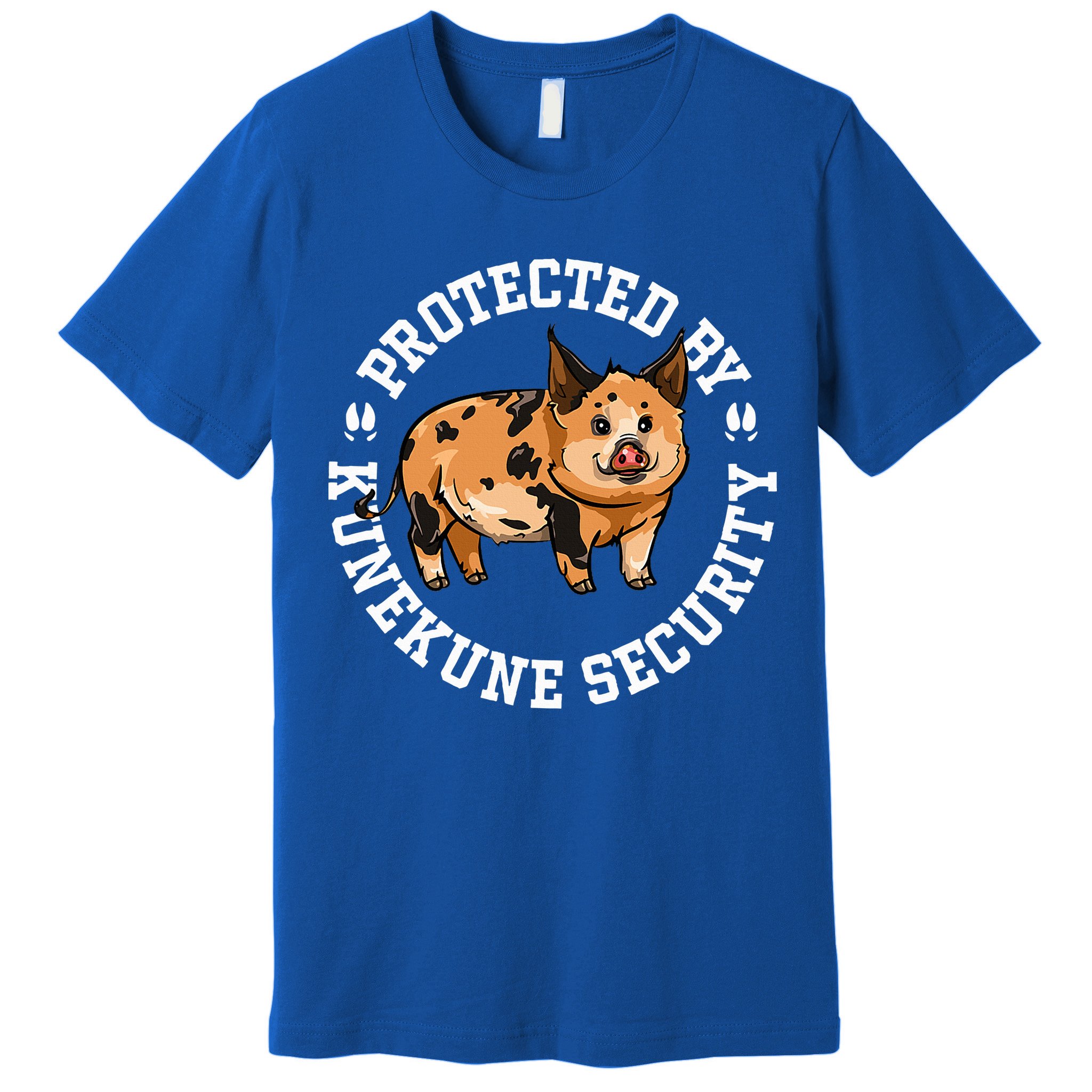 Kunekune Pig Security  Premium T-Shirt