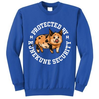 Kunekune Pig Security  Tall Sweatshirt
