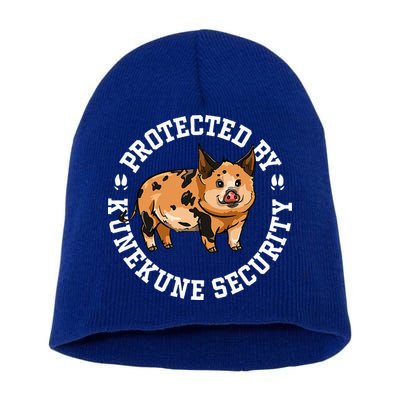 Kunekune Pig Security  Short Acrylic Beanie