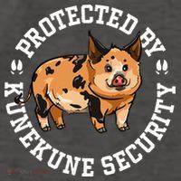 Kunekune Pig Security  Vector Backpack