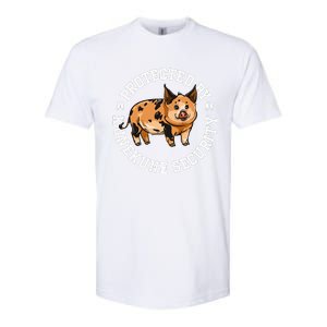 Kunekune Pig Security  Softstyle CVC T-Shirt