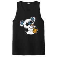 Koala Playing Saxophone Cute Band Member PosiCharge Competitor Tank