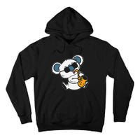 Koala Playing Saxophone Cute Band Member Tall Hoodie