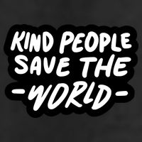 Kind People Save The World Cool Comfort Performance Bucket Hat