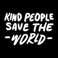 Kind People Save The World Cooling Performance Crew T-Shirt