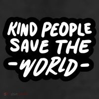Kind People Save The World Beanie