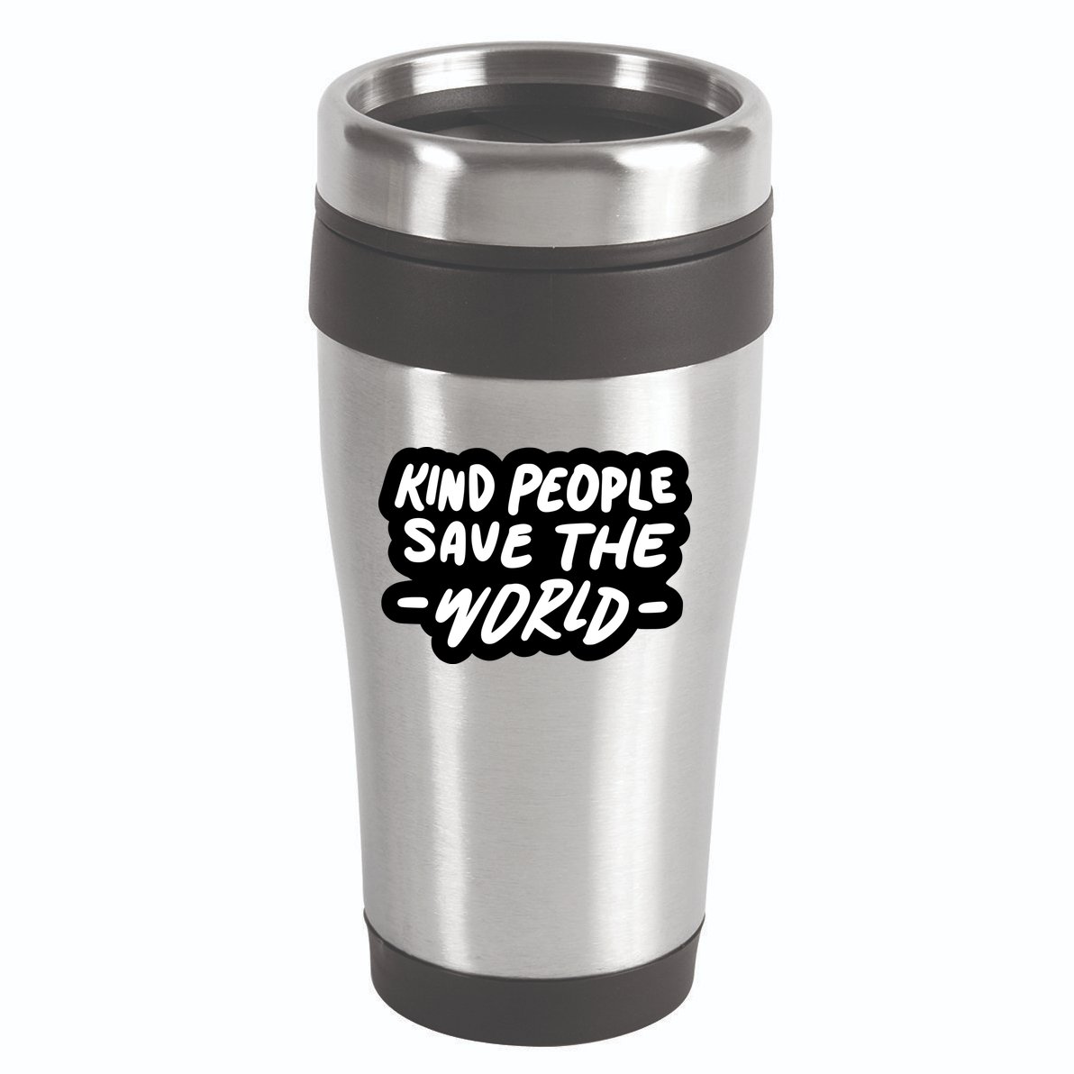 Kind People Save The World 16oz Travel Tumbler