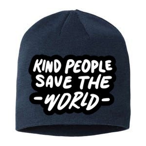 Kind People Save The World Sustainable Beanie