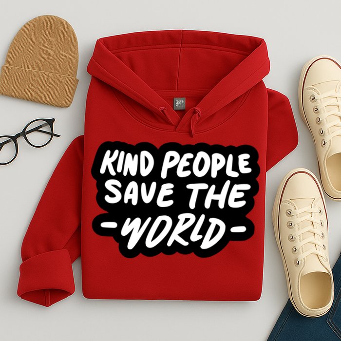 Kind People Save The World Hoodie
