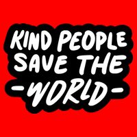 Kind People Save The World Hoodie