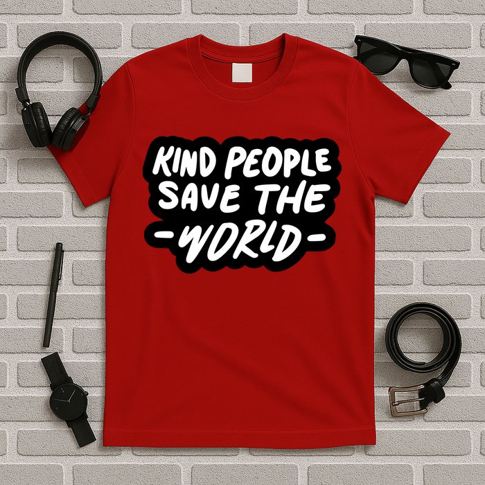 Kind People Save The World T-Shirt