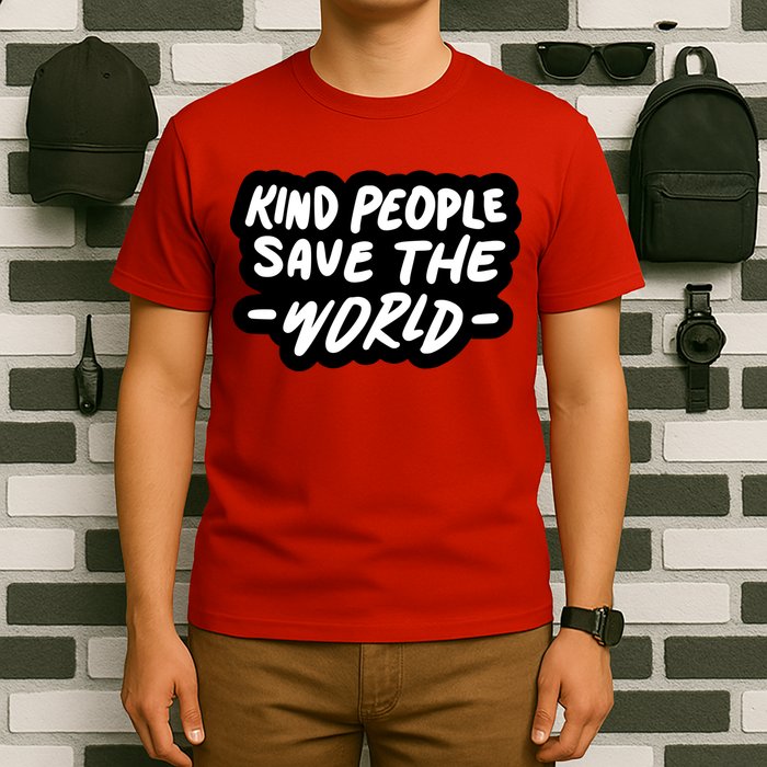 Kind People Save The World T-Shirt