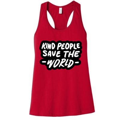 Kind People Save The World Womens Tank Top