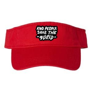 Kind People Save The World Valucap Bio-Washed Visor