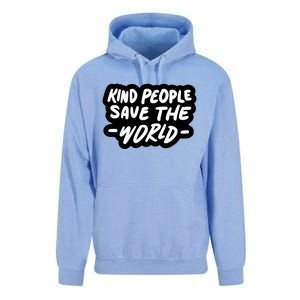 Kind People Save The World Unisex Surf Hoodie