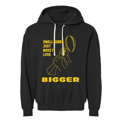 Kenny Pickett Small Hands Just Make It Look Bigger Garment-Dyed Fleece Hoodie