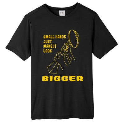 Kenny Pickett Small Hands Just Make It Look Bigger Tall Fusion ChromaSoft Performance T-Shirt