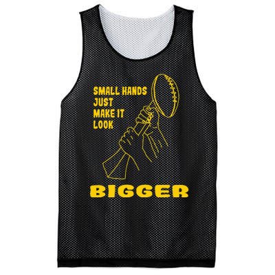 Kenny Pickett Small Hands Just Make It Look Bigger Mesh Reversible Basketball Jersey Tank